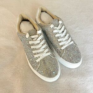 Women’s Bedazzled Sneakers
